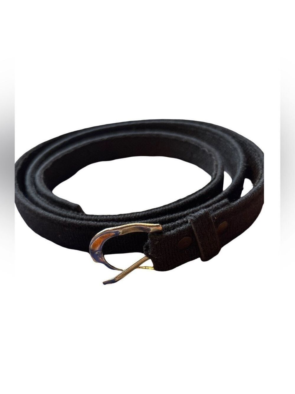 Black Belt with Silver Buckle 42” (3 for $12 item)